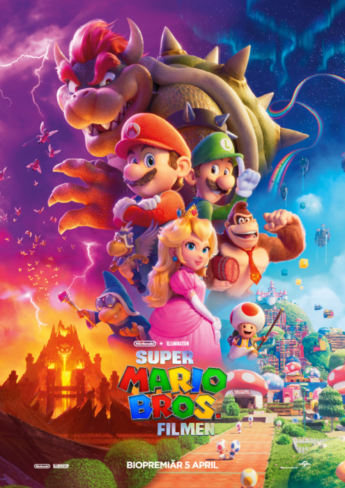 Poster - SUPER MARIO BROS. FILMEN