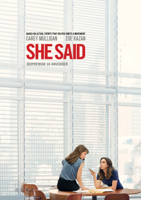 Poster - SHE SAID